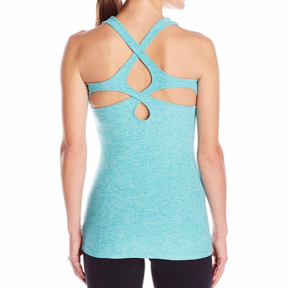 Beyond Yoga cutout spacedye bra tank top mint XS